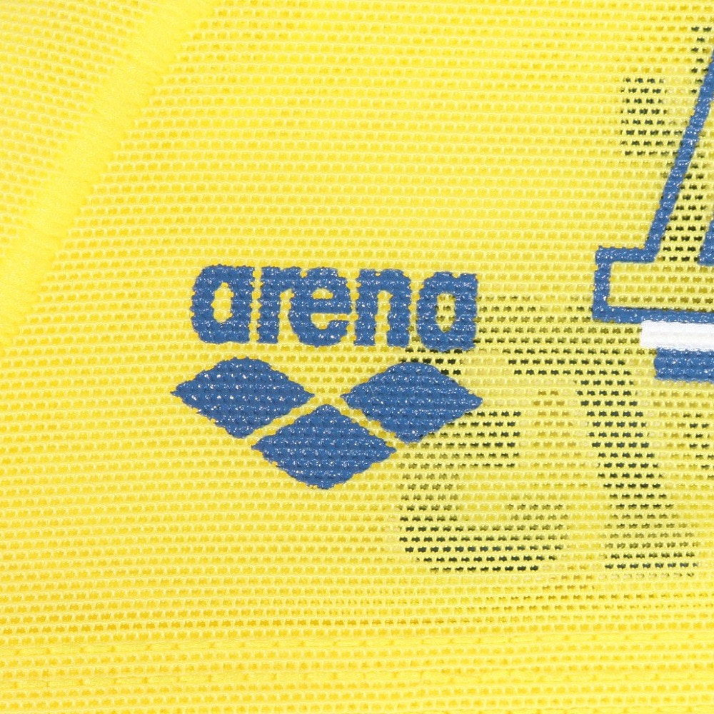 アリーナ（ARENA）（メンズ、レディース）メッシュキャップ 水泳 M-Lサイズ AS5SSC52U YLBL トレーニング 運動 スポーツ 練習用 公式大会 ロゴ入りおしゃれ