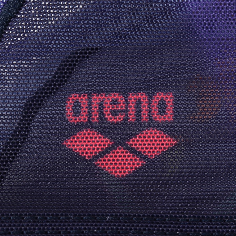 アリーナ（ARENA）（キッズ）メッシュキャップ リトル・マーメイド ネイビー ピンク M-LサイズAS5SSC82U NVPK ディズニー アリエル 水泳 トレーニング 水泳帽
