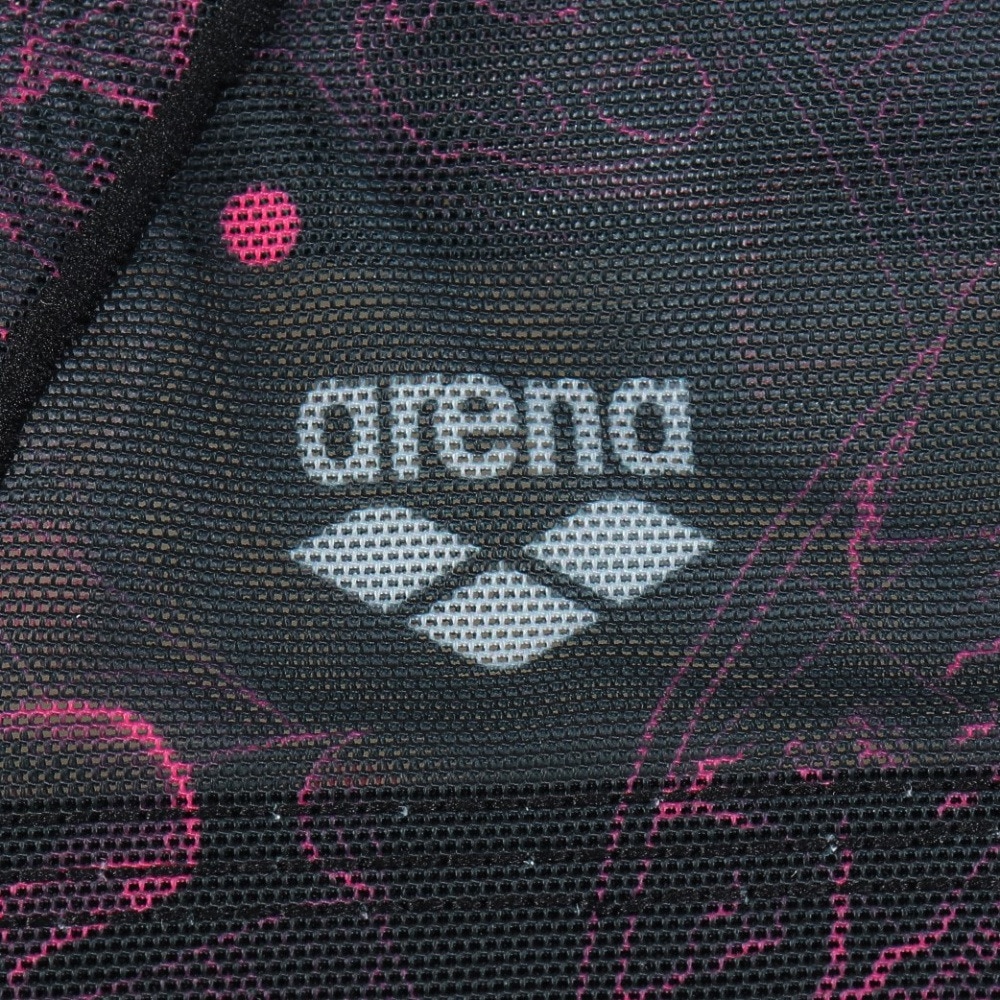 アリーナ（ARENA）（メンズ、レディース）水泳 メッシュキャップ 招集所持ち込み可 AS5FSC51U BKPK