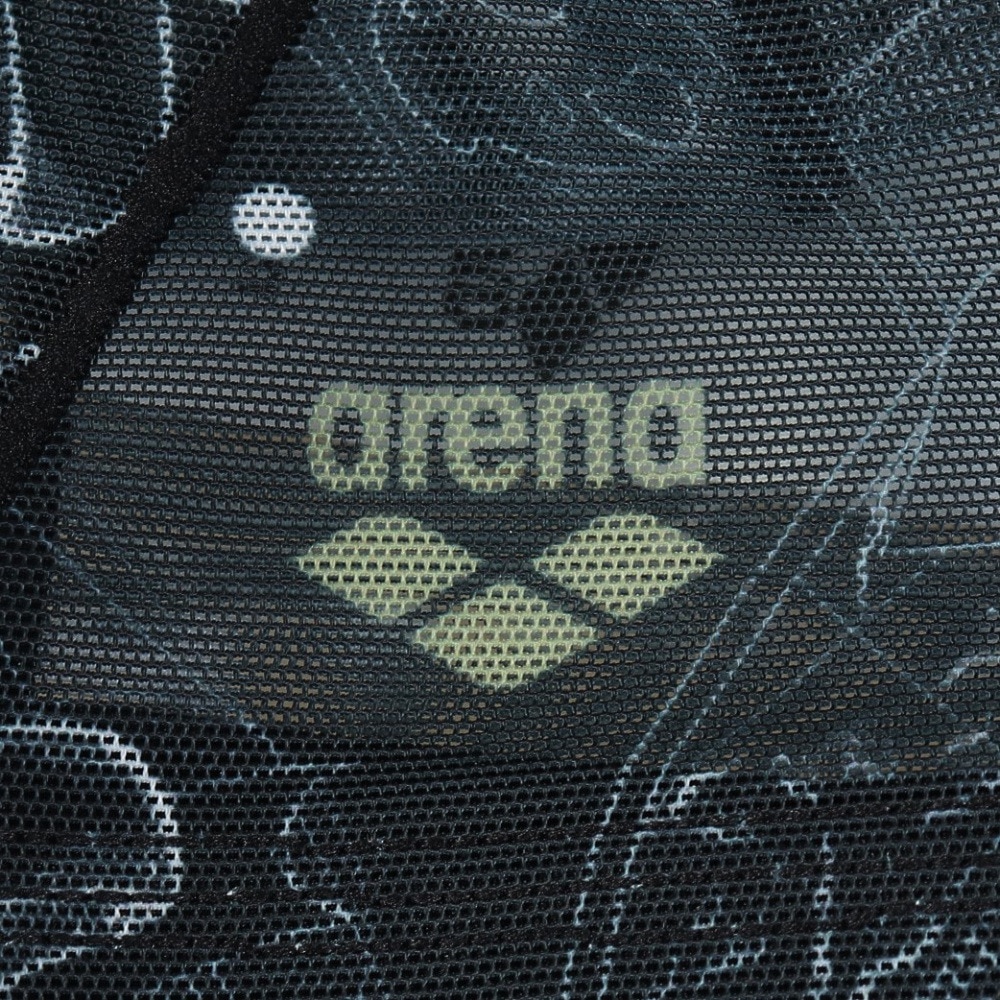 アリーナ（ARENA）（メンズ、レディース）水泳 メッシュキャップ 招集所持ち込み可 AS5FSC51U BKWH