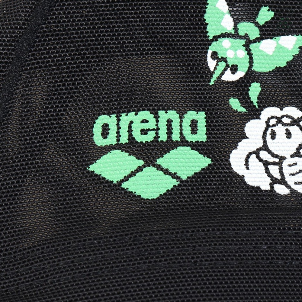 アリーナ（ARENA）（メンズ、レディース）水泳 メッシュキャップ 招集所持ち込み可 AS5FSC56U BKGR