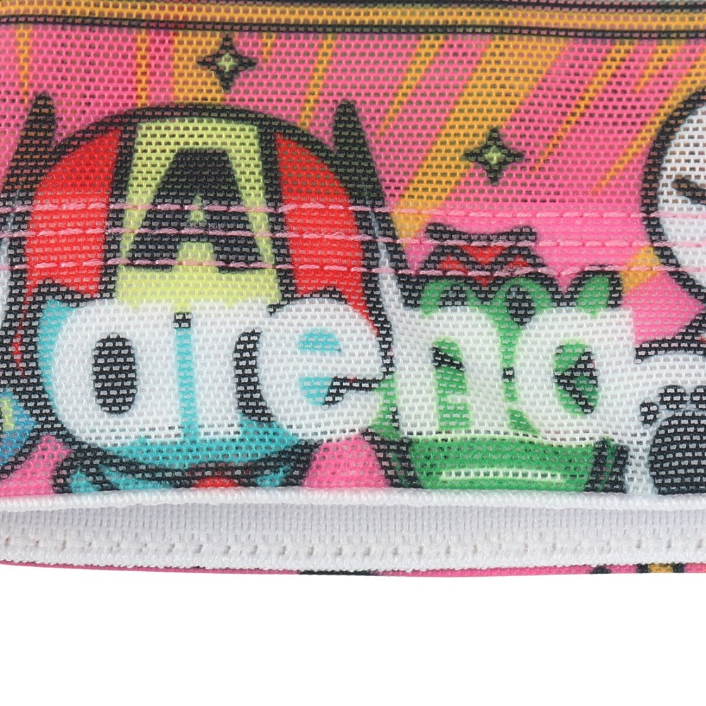 アリーナ（ARENA）（メンズ、レディース）スイムキャップ 水泳 メッシュキャップ ピンク×白 M-Lサイズ(50-59cm) AS5FSC57U PKWH スイミングキャップ