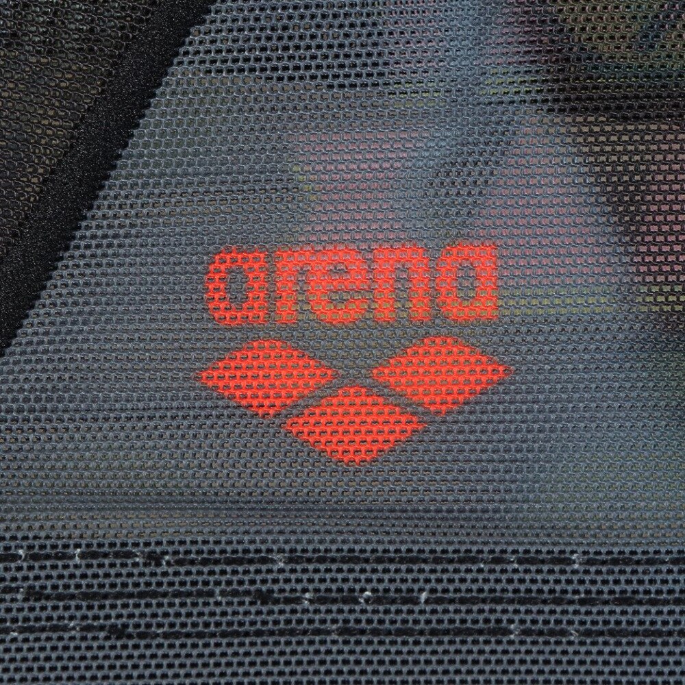 アリーナ（ARENA）（メンズ、レディース）水泳 メッシュキャップ AS5FSC82U BKRD