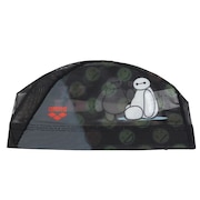 (メンズ、レディース)水泳 メッシュキャップ AS5FSC82U BKRD
