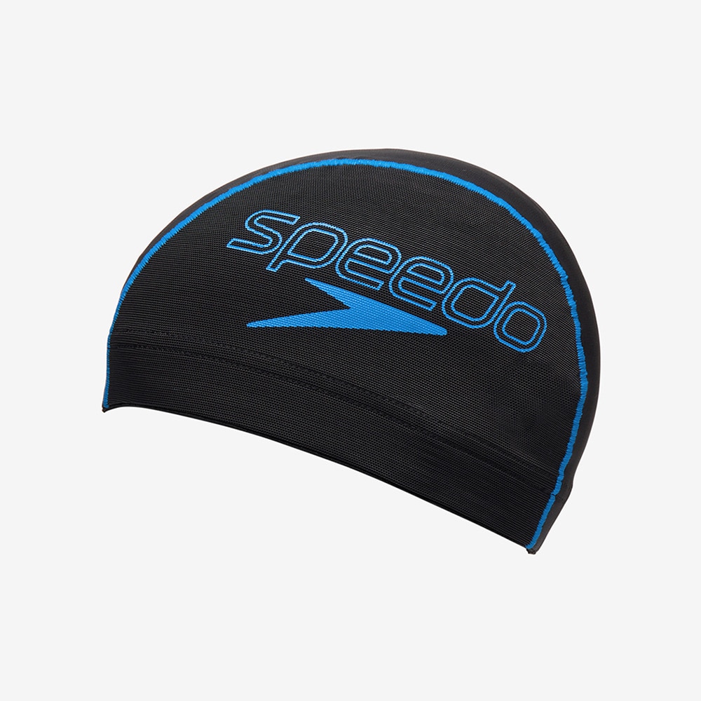スピード（SPEEDO）（メンズ、レディース）水泳 バーティカルメッシュキャップ SE12550 BL