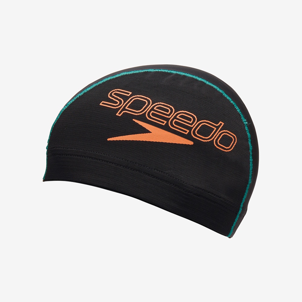 スピード（SPEEDO）（メンズ、レディース）水泳 バーティカルメッシュキャップ SE12550 OR