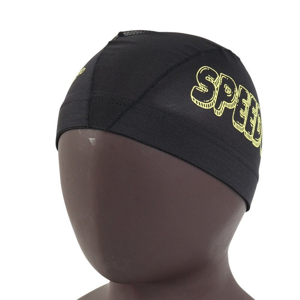 スピード（SPEEDO）（メンズ、レディース）水泳 モルガメッシュキャップ SE12551MU K