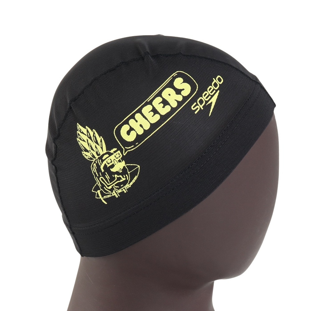 スピード（SPEEDO）（メンズ、レディース）水泳 モルガメッシュキャップ SE12551MU K