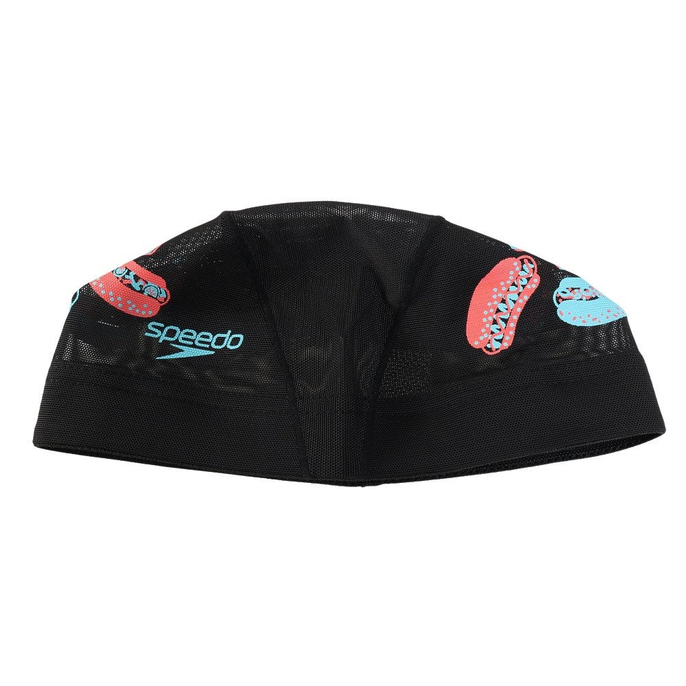 スピード（SPEEDO）（メンズ）水泳 メッシュキャップ ホットドッグ