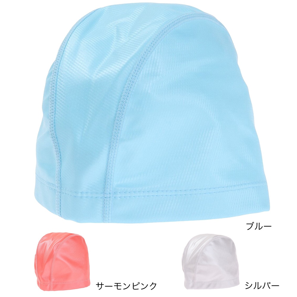 フットマーク（FOOTMARK）（メンズ、レディース）水泳 キャップ スイムシリコン2WAYキャップ 0232401BLU