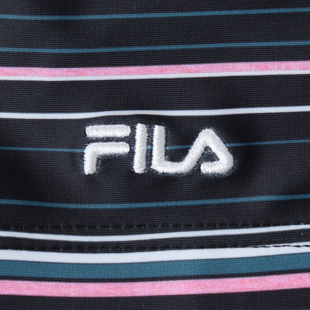 フィラ（FILA）（レディース）水泳 キャップ ボーダープリントキャップ 314623-PK