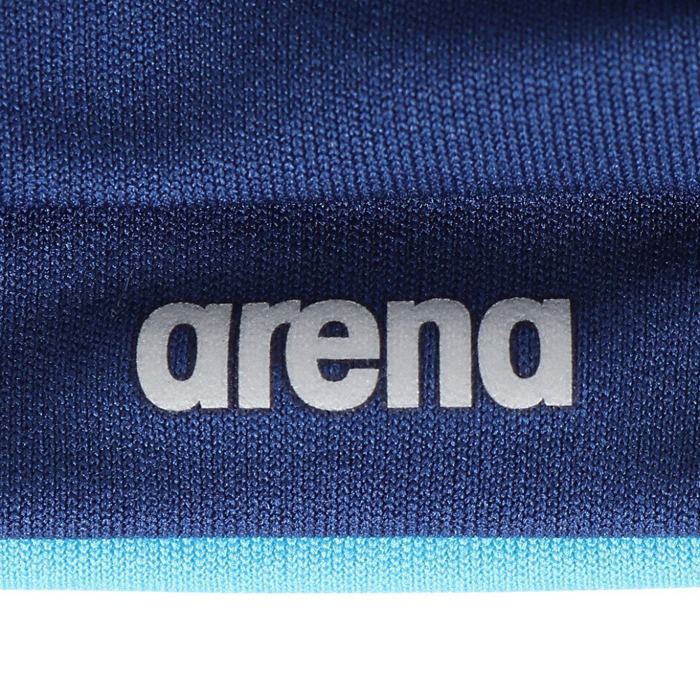 アリーナ（ARENA）（メンズ、レディース）水泳 テキスタイルキャップ ウォーキング用 AS5SSC73U NVBL