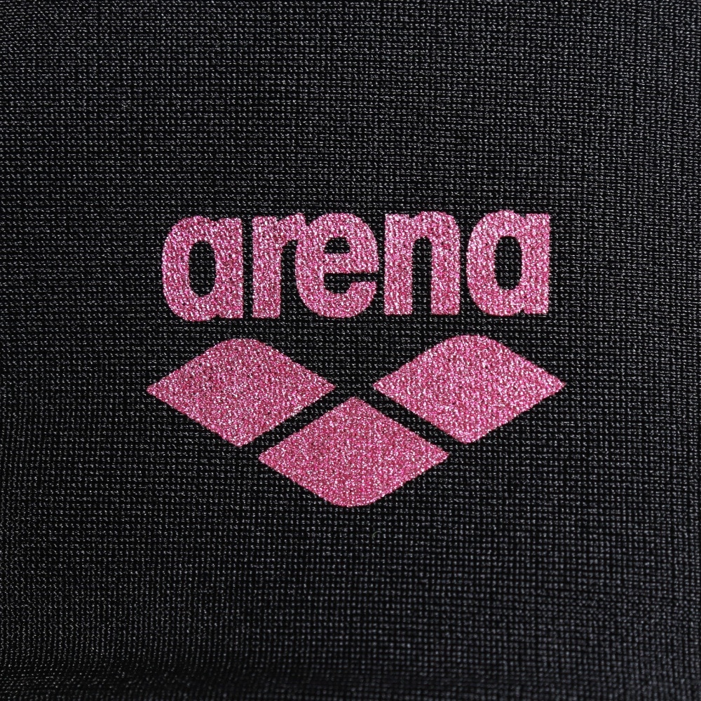 アリーナ（ARENA）（メンズ、レディース）水泳 テキスタイルキャップ AS5FSC75U BKPK