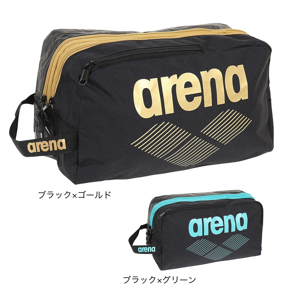 アリーナ（ARENA）（メンズ、レディース、キッズ）水泳バッグ 2ルームプルーフバッグ AEAWJA53 BKEM