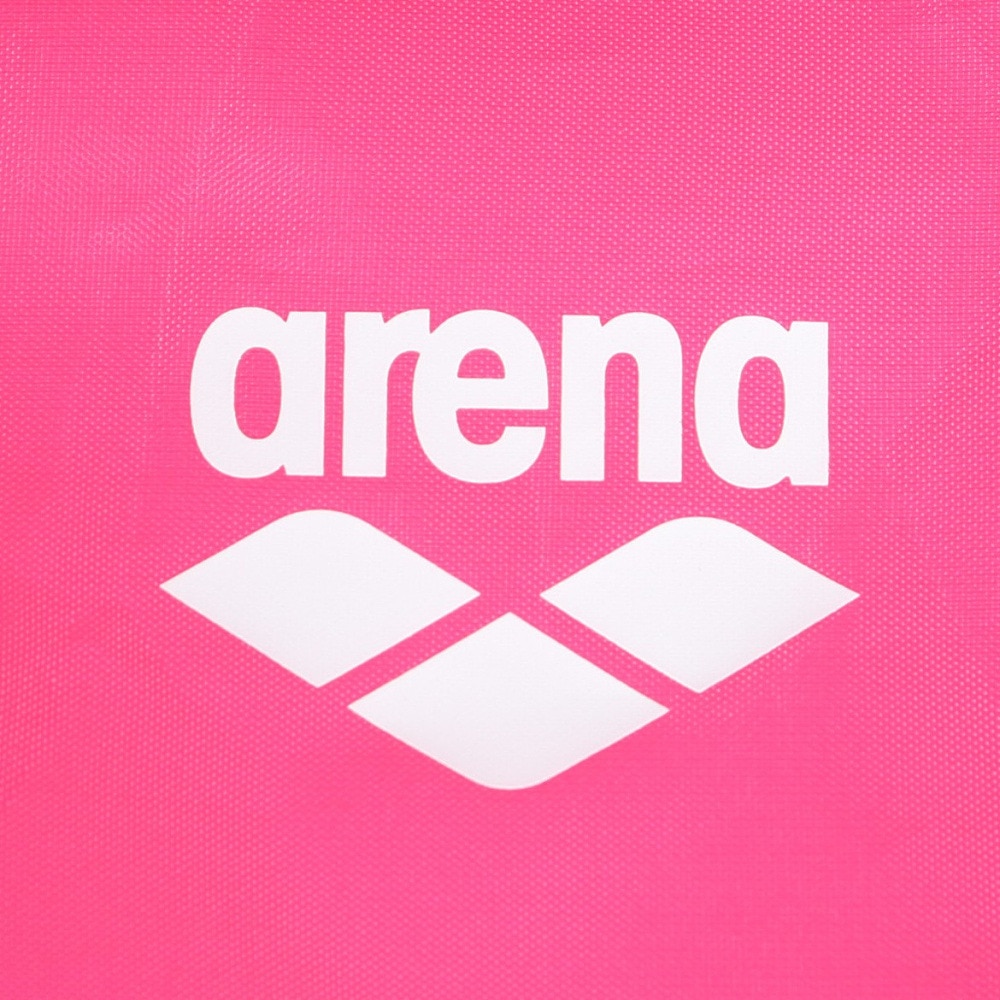 アリーナ（ARENA）（メンズ、レディース）水泳バッグ メッシュバックパック AS4FBP15U BKPK ブラック ピンク