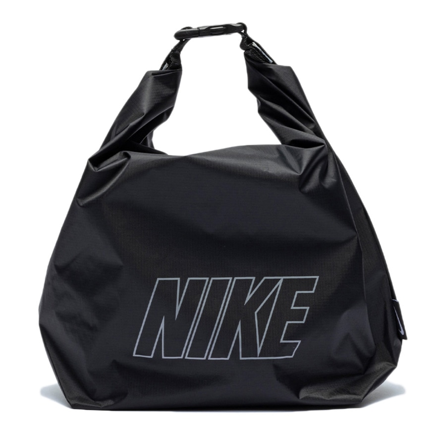 ナイキ（NIKE）（メンズ、レディース、キッズ）水泳バッグ ウォータープルーフプールバッグ 黒 10L 1994037-009 防水 通気性 部活 スイムバック ロゴ