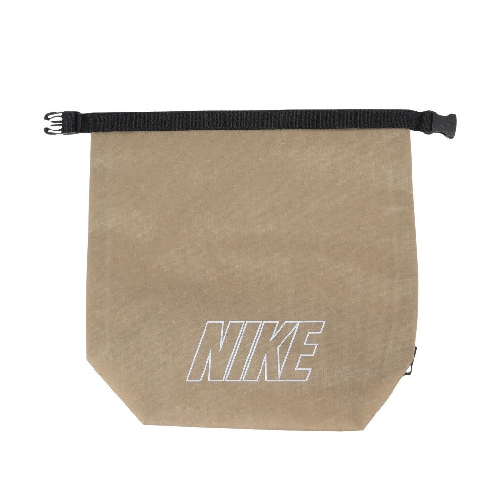 ナイキ（NIKE）（メンズ、レディース、キッズ）水泳バッグ ウォータープルーフプールバッグ ベージュ 4L 1994037-017 防水 通気性 部活 スイムバック ロゴ