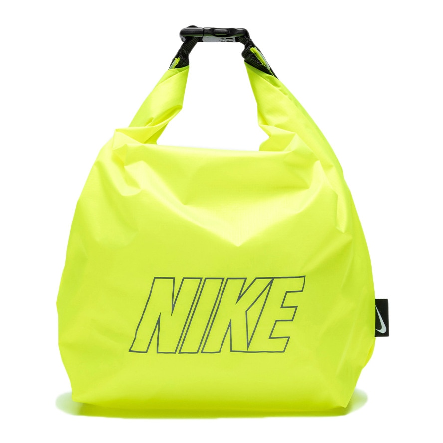 ナイキ（NIKE）（メンズ、レディース、キッズ）水泳バッグ ウォータープルーフプールバッグ フラッシュグリーン 10L 1994037-254 防水 通気性 部活 スイムバック ロゴ