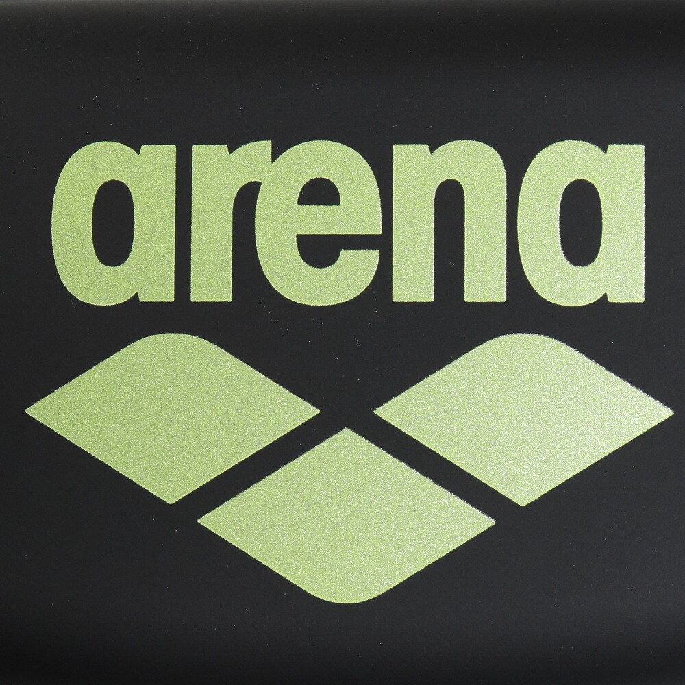 アリーナ（ARENA）（メンズ、レディース、キッズ）ゴーグルケース 水泳バッグ M ブラック×グリーン AS5SAZ70U BKGR ゴーグル保護 持ち運び フック付き
