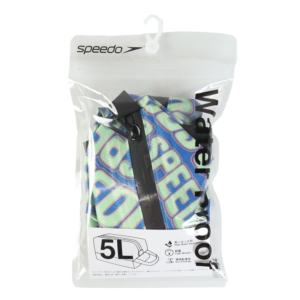 スピード（SPEEDO）（メンズ、レディース、キッズ）水泳バッグ ポーチ ノベルティ ウォータープルーフ M SE22504 LM