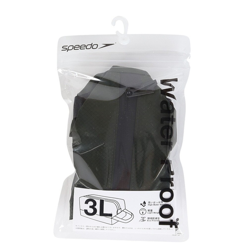 スピード（SPEEDO）（メンズ、レディース）水泳バッグ ウォータープルーフ Sサイズ SE22510 SK