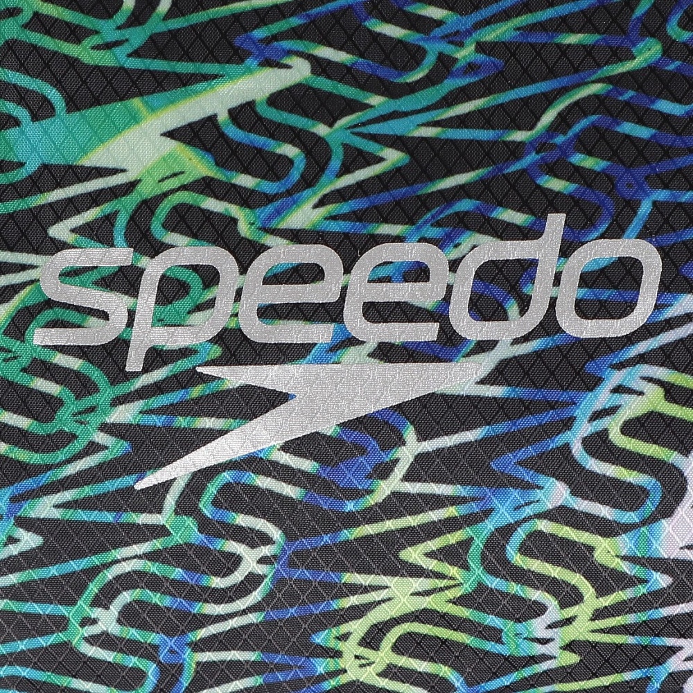 スピード（SPEEDO）（メンズ、レディース）水泳バッグ モノグラムジャパン2 ウォータープルーフ 5L Mサイズ SE22520 BL コンパクト 軽量 撥水 小物整理