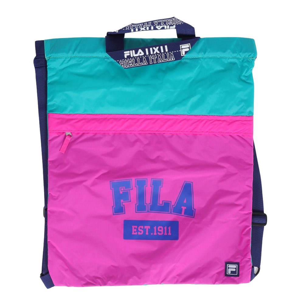 フィラ（FILA）（メンズ、レディース、キッズ）水泳バッグ ナップサック 124524PK