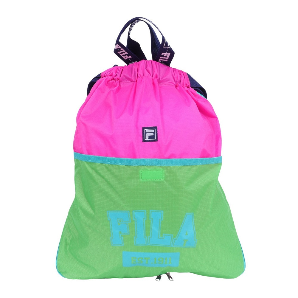 フィラ（FILA）（メンズ、レディース、キッズ）水泳バッグ マチ付きナップサック 124525PK