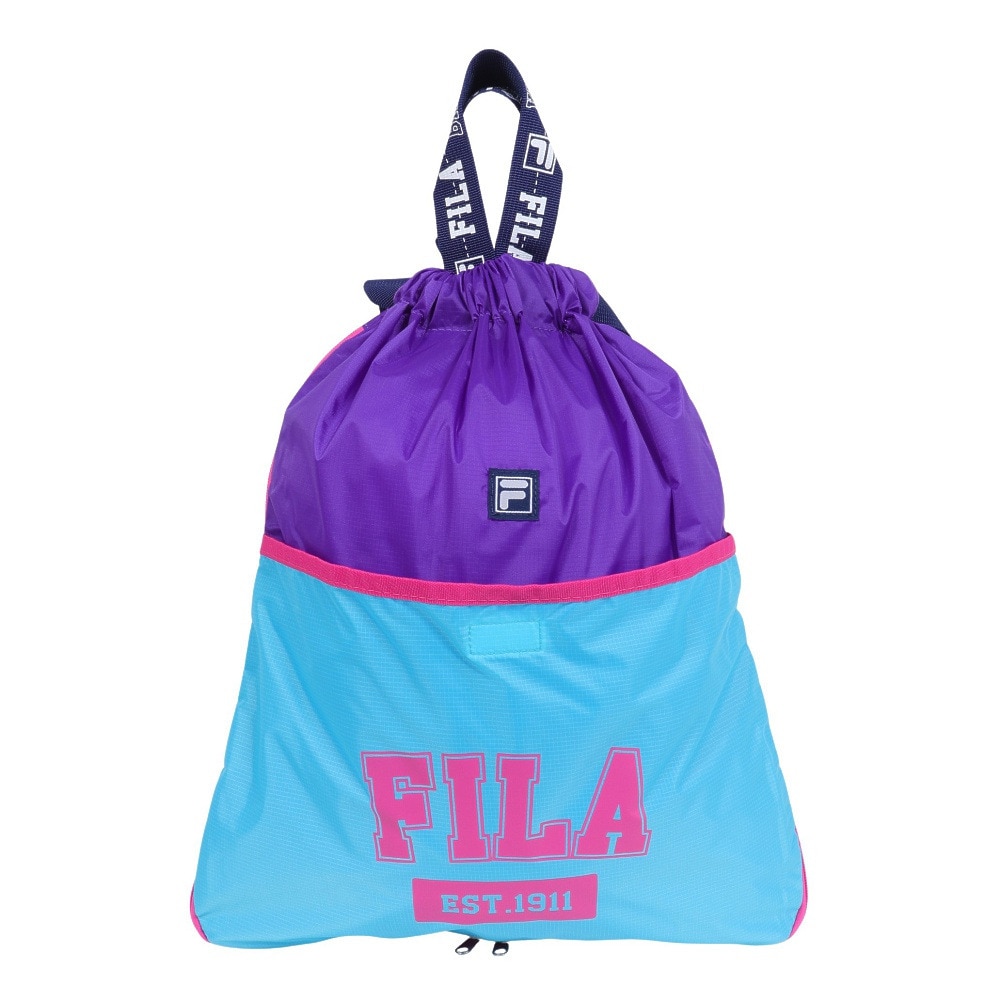 フィラ（FILA）（メンズ、レディース、キッズ）水泳バッグ マチ付きナップサック 124525PPL