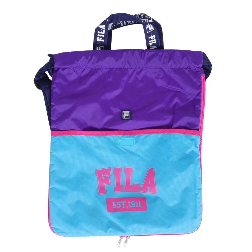フィラ（FILA）（メンズ、レディース、キッズ）水泳バッグ マチ付きナップサック 124525PPL