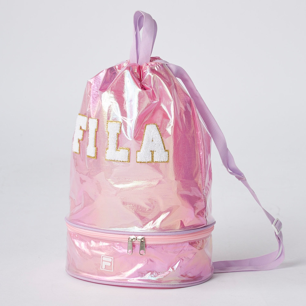 フィラ（FILA）（キッズ）水泳バッグ オーロラ二重底ボンサック 125523-PK