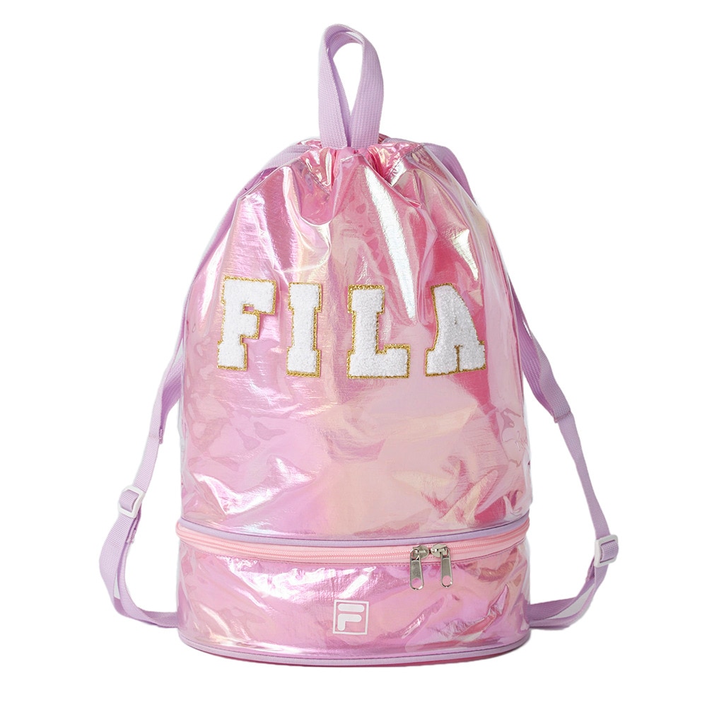 フィラ（FILA）（キッズ）水泳バッグ オーロラ二重底ボンサック 125523-PK