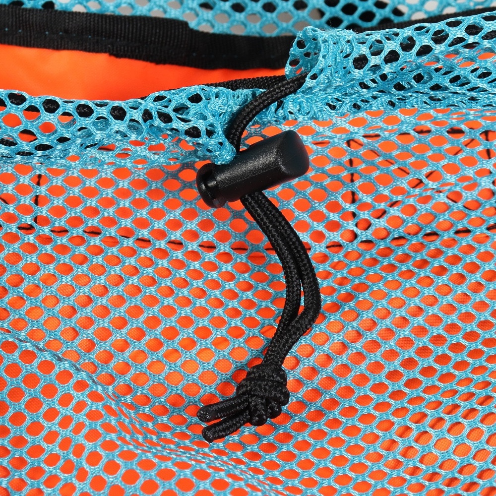 スピード（SPEEDO）（メンズ、レディース）水泳バッグ ポケッタブル メッシュバッグ オレンジ SE22502 OT スポーツバッグ ポケッタブルバッグ  コンパクト
