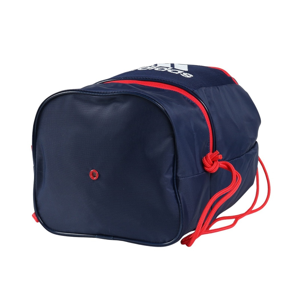 アディダス（adidas）（キッズ）スイムバッグ ジュニア 水泳バッグ ジムバッグ 紺 15L BV550-JL5192 スイミングバッグ 軽量 学校 習い事