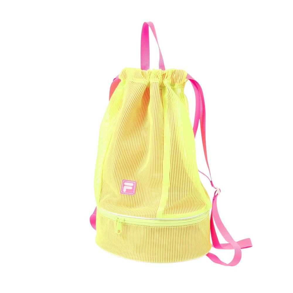 フィラ（FILA）（レディース、キッズ）水泳バッグ ボンサック 黄