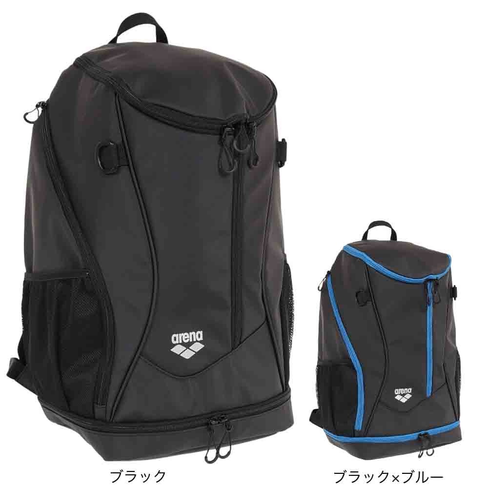 アリーナ（ARENA）（メンズ、レディース、キッズ）水泳バッグ バックパック AEAVJA01 BKBK