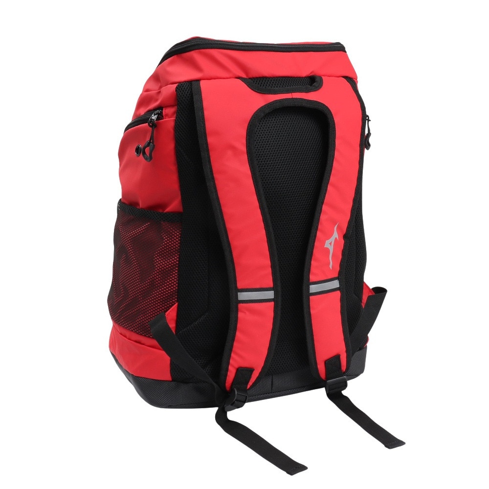 ミズノ（MIZUNO）（メンズ、レディース）水泳バッグ バックパック N3GD350162 35L リュック 赤