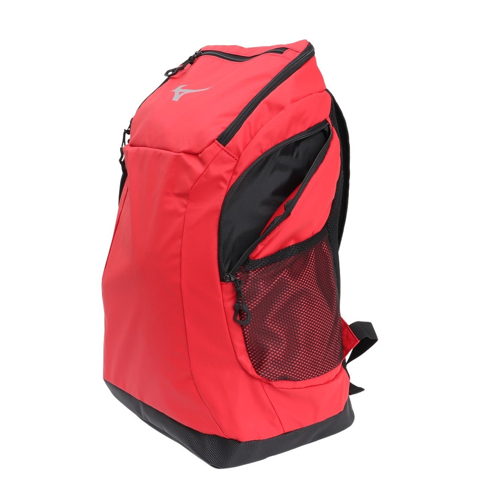 ミズノ（MIZUNO）（メンズ、レディース）水泳バッグ バックパック N3GD350162 35L リュック 赤
