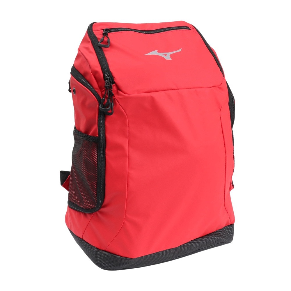 ミズノ（MIZUNO）（メンズ、レディース）水泳バッグ バックパック N3GD350162 35L リュック 赤