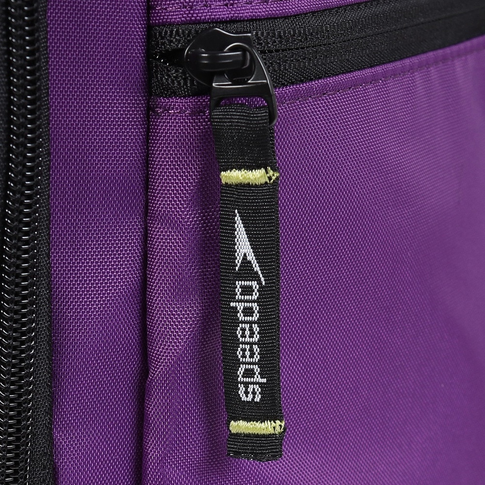 スピード（SPEEDO）（メンズ、レディース）水泳バッグ FS PACK 紫 35L SE22501 PU スイマーズリュック シューズポケット シューズ収納 保冷シート付ポケット