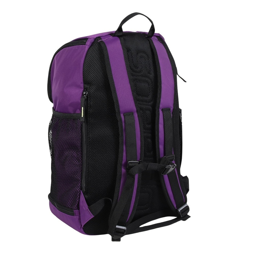 スピード（SPEEDO）（メンズ、レディース）水泳バッグ FS PACK 紫 35L SE22501 PU スイマーズリュック シューズポケット シューズ収納 保冷シート付ポケット