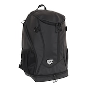 (メンズ、レディース、キッズ)水泳バッグ バックパック AEAVJA01 BKBK 31L 撥水 ブラック リュック