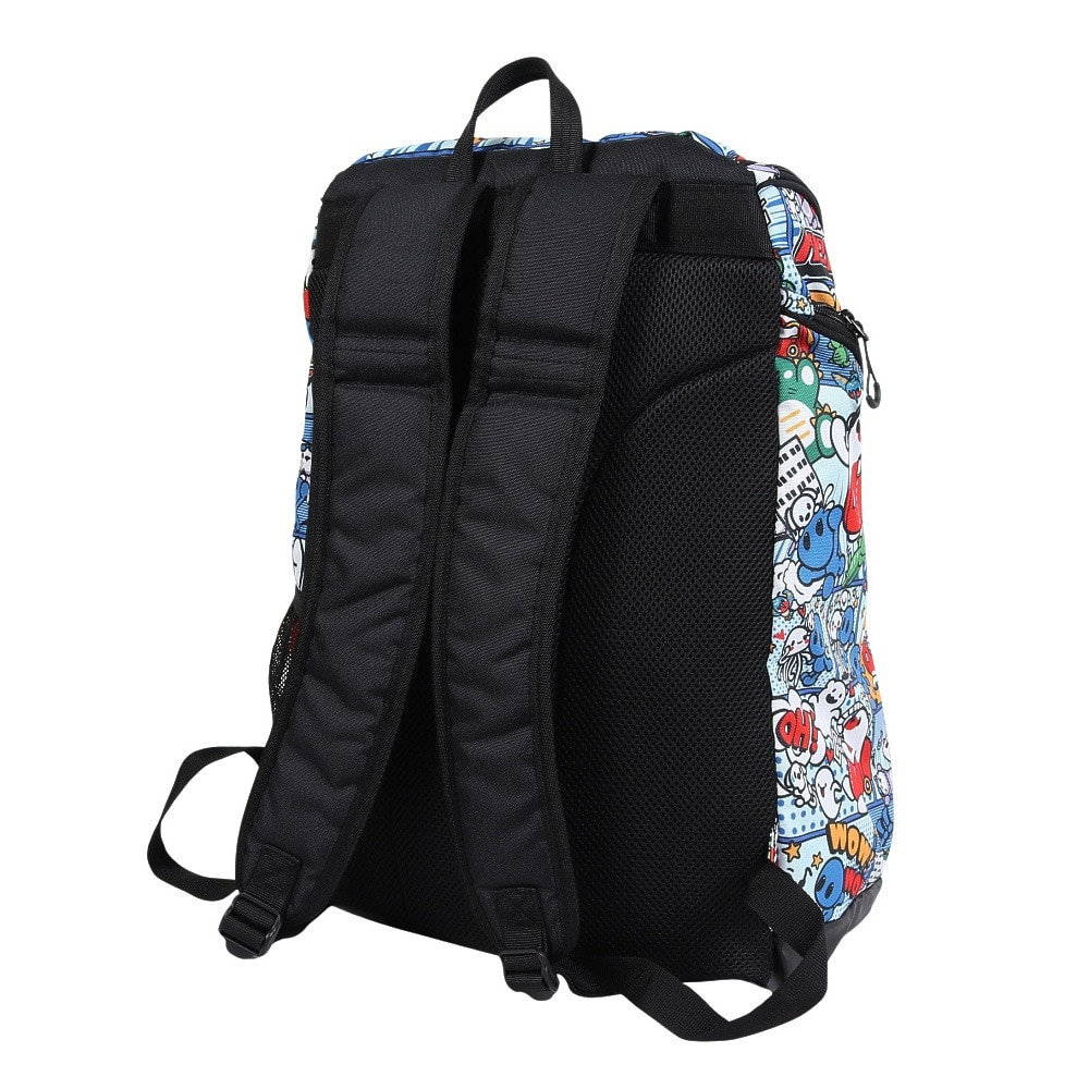 アリーナ（ARENA）（メンズ、レディース）水泳バッグ バックパック 総柄 約35L AS5FBP31U BKBK