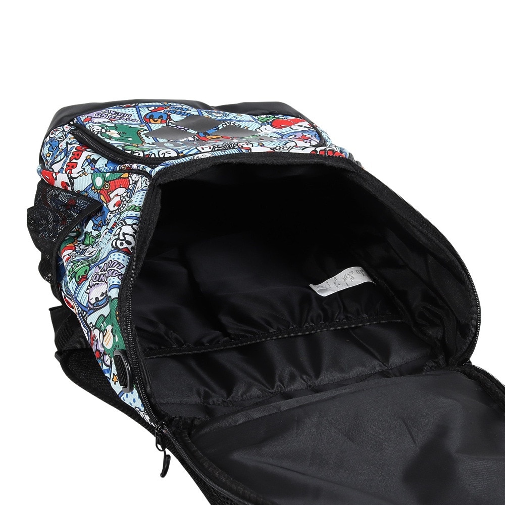 アリーナ（ARENA）（メンズ、レディース）水泳バッグ バックパック 総柄 約35L AS5FBP31U BKBK