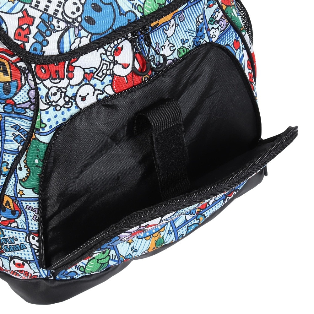 アリーナ（ARENA）（メンズ、レディース）水泳バッグ バックパック 総柄 約35L AS5FBP31U BKBK