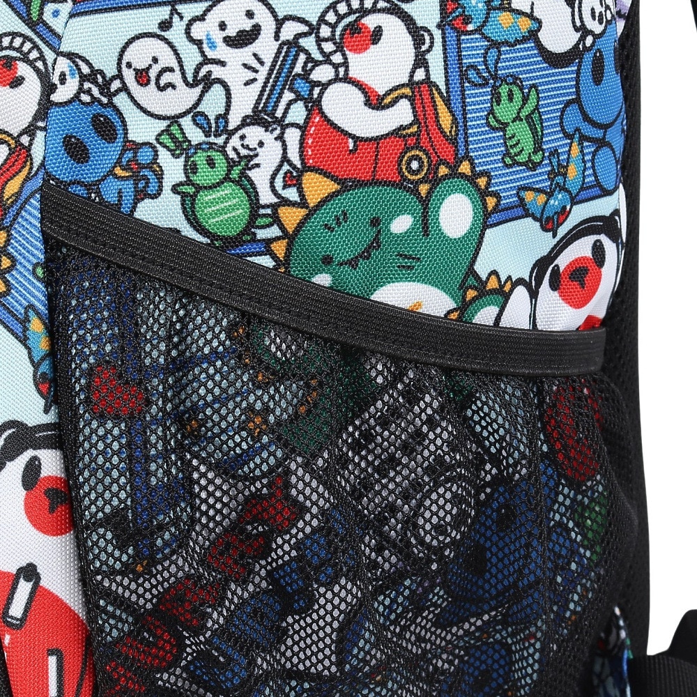 アリーナ（ARENA）（メンズ、レディース）水泳バッグ バックパック 総柄 約35L AS5FBP31U BKBK