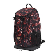 (メンズ、レディース、キッズ)リュック バックパック 黒×赤 31L AS5FBPS3U BKRD スイムバッグ スイミングバッグ リュックサック