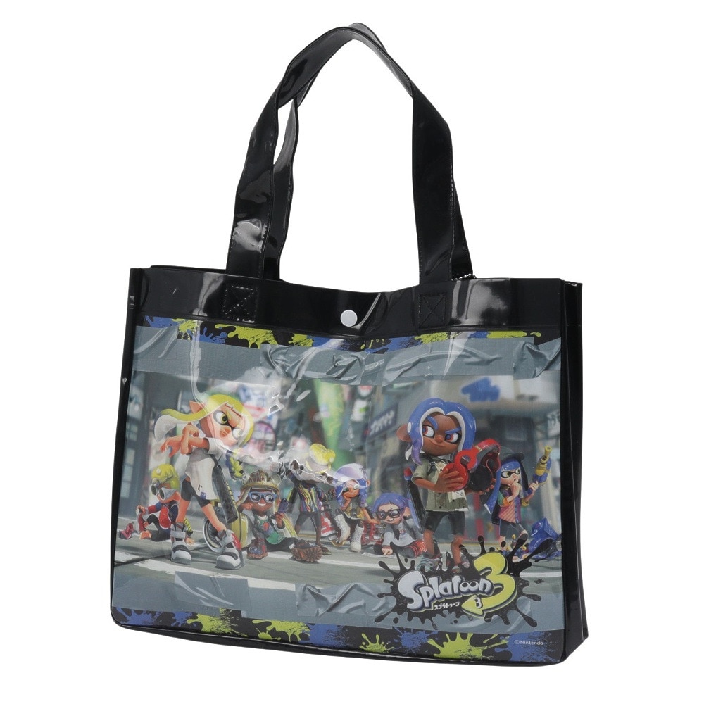 スプラトゥーン（Splatoon）（キッズ）水泳バッグ サンアート スプラトゥーン3 ビーチトートバッグ SPT-1241-BK