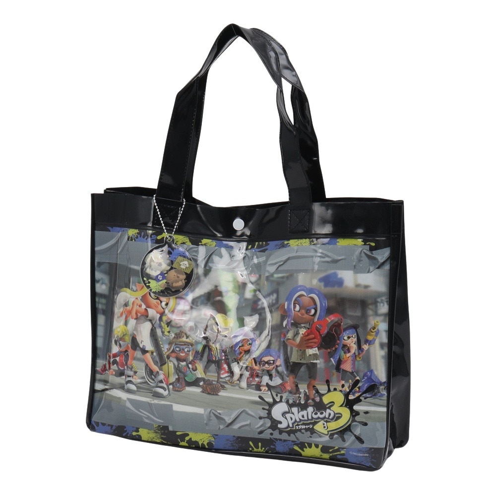 スプラトゥーン（Splatoon）（キッズ）水泳バッグ サンアート スプラトゥーン3 ビーチトートバッグ SPT-1241-BK