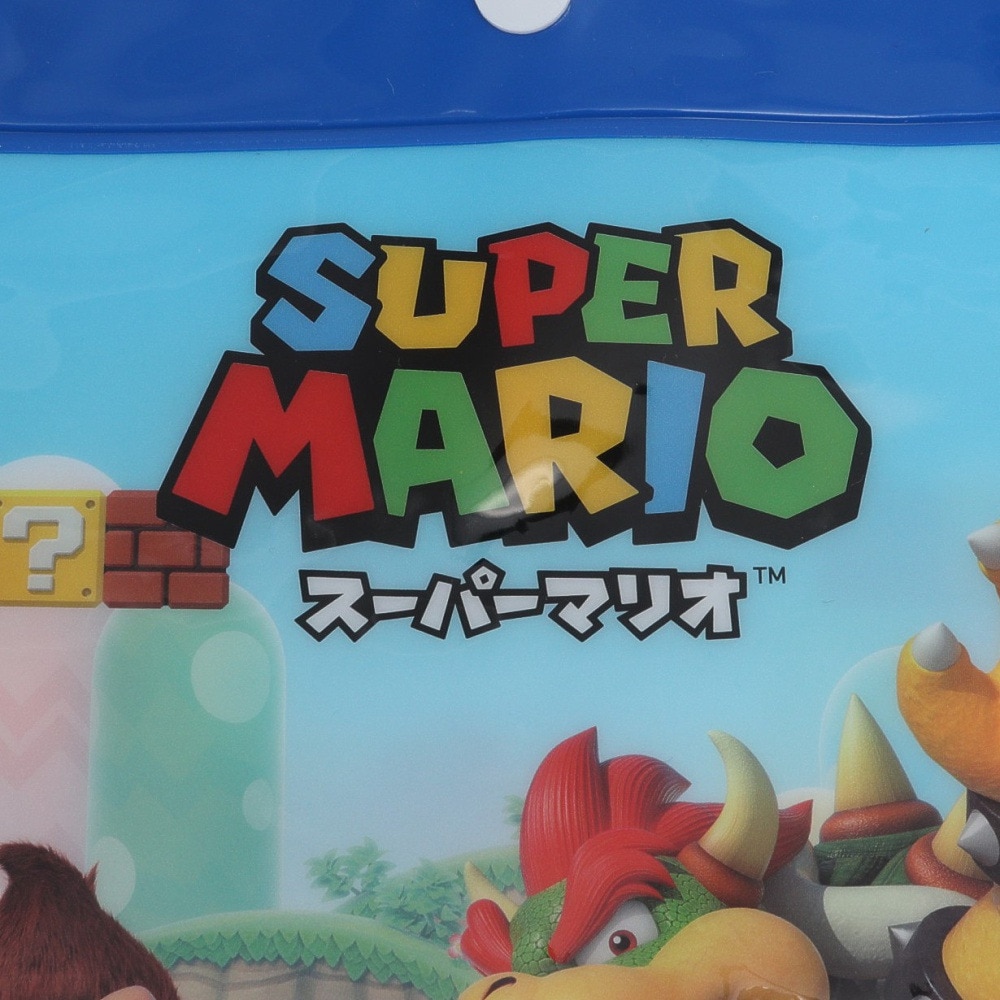 スーパーマリオ（キッズ）水泳バッグ サンアート スーパーマリオ ビーチトートバッグ MBS-1151-BLE